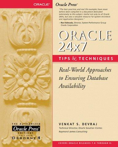 Oracle 24x7 Tips and Techniques