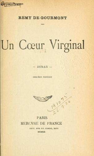 Un coeur virginal