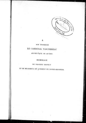 Les Canadiens-français de la Nouvelle-Angleterre by É. Hamon cover