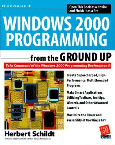 Windows 2000 programming from the ground up