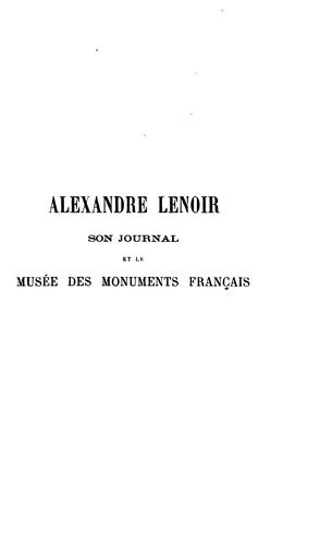 Alexandre Lenoir