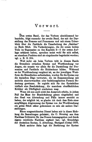 Der deutsche satzbau by Hermann Wunderlich cover