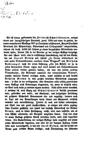 Deutsches wörterbuch von Fr by Freidrich Ludwig Karl Weigand cover
