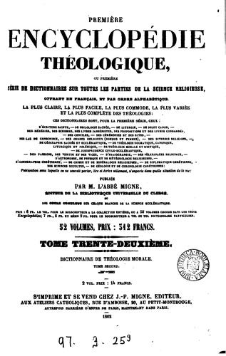 Encyclopédie théologique