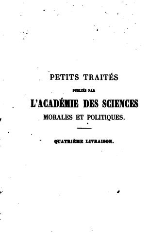 Bien-être et concorde des classes du peuple français by Dupin, Pierre Charles Franc ʹois baron cover