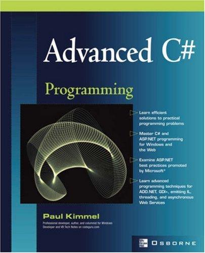 Advanced C# programming