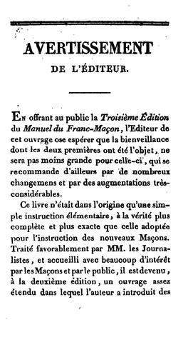 Manuel du franc-maçon by Étienne-François ( Bazot cover