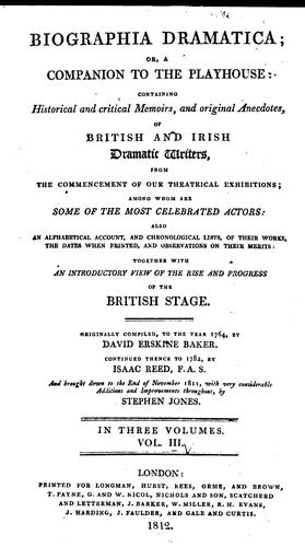 Biographia dramatica