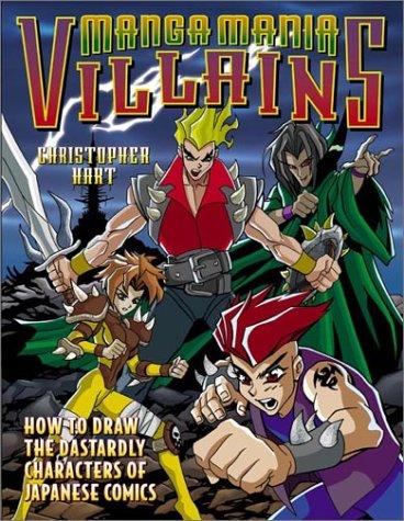 Manga Mania Villains by Christopher Hart cover