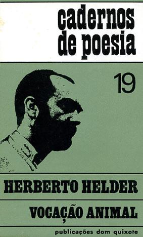 Vocação animal by Herberto Helder cover