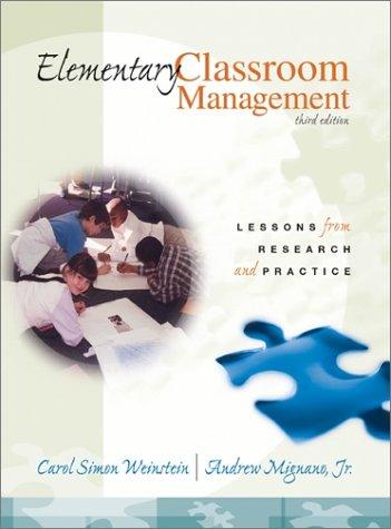 Elementary classroom management