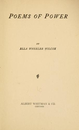 Poems of power