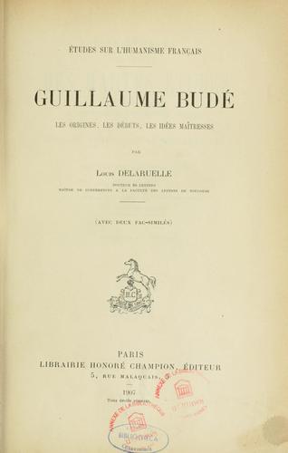 Études sur l'humanisme français