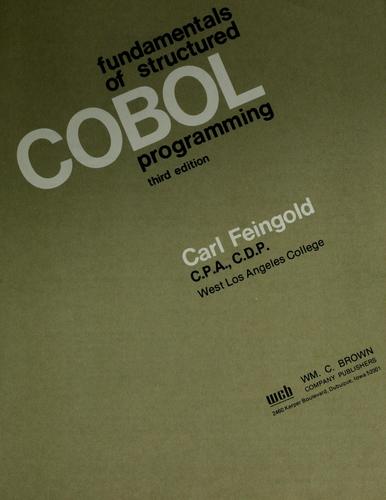 Fundamentals of structured COBOL programming