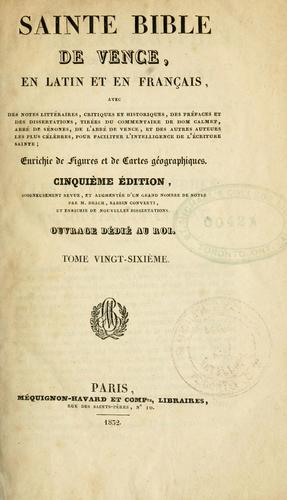 Sainte Bible de Vence by  cover
