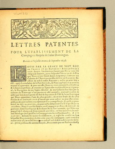 Lettres patentes