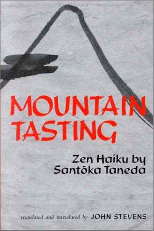 Mountain tasting by Santōka Taneda cover