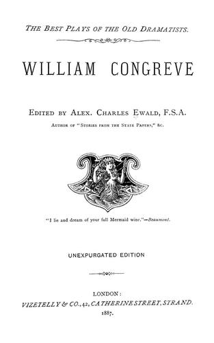 William Congreve