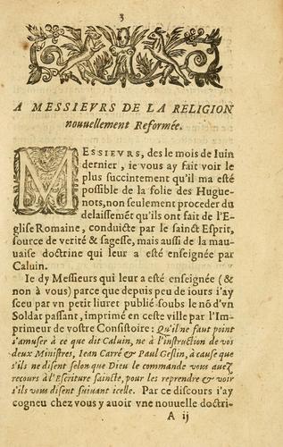 La Fievre des Huguenots de France by  cover