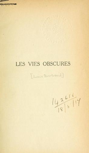 Les vies obscures r̀oman pyrénéen