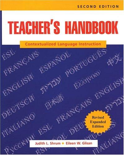 Teacher's handbook