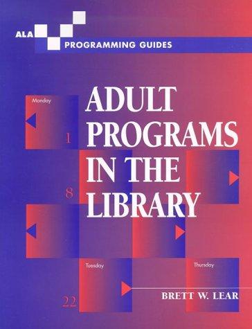 Adult programs in the library