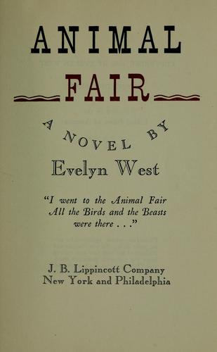 Animal fair by Evelyn West cover