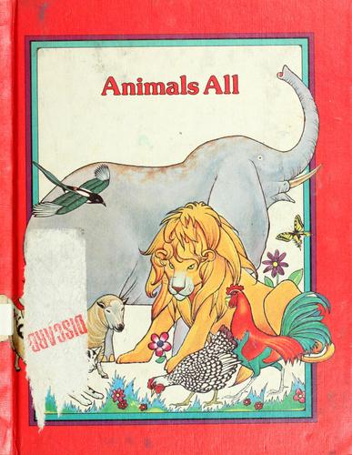 Animals all by Deborah Manley cover