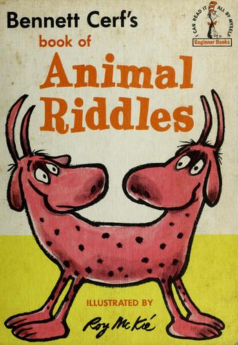 Bennett Cerf's book of animal riddles by  cover