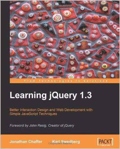 Learning jQuery 1.3