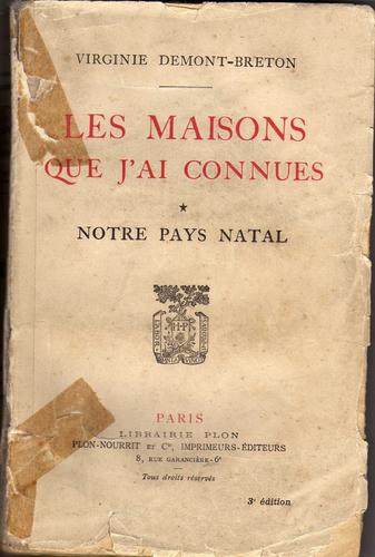 Les maisons que j'ai connues ..