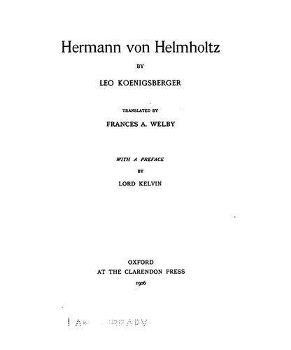 Hermann von Helmholtz