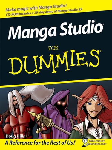 Manga Studio For Dummies by Doug Hills cover