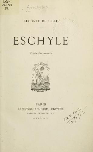 Eschyle