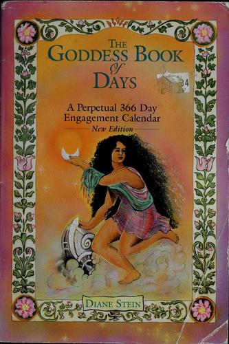 The Goddess book of days by Diane Stein cover