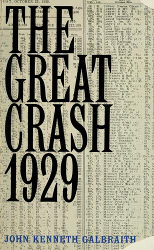 The great crash, 1929