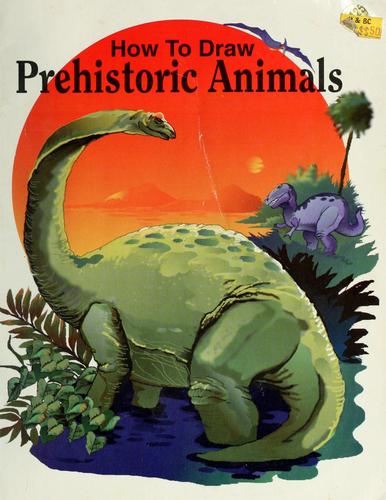 How to draw prehistoric animals by Linda Murray cover