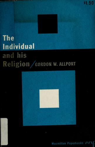 The individual and his religion