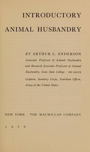 Introductory animal husbandry