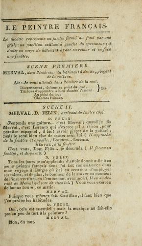 Le peintre français en Espagne, ou, Le dernier soupir de l'inquisition by Barré M. cover