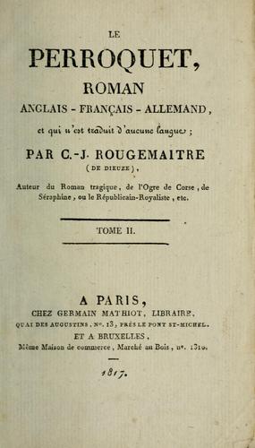 Le perroquet by C.-J Rougemaitre cover