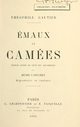 Émaux et camées