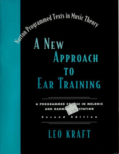 A new approach to ear training