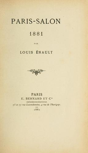 Paris-Salon by  cover
