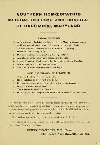 Program of section