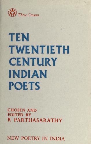 Ten twentieth-century Indian poets