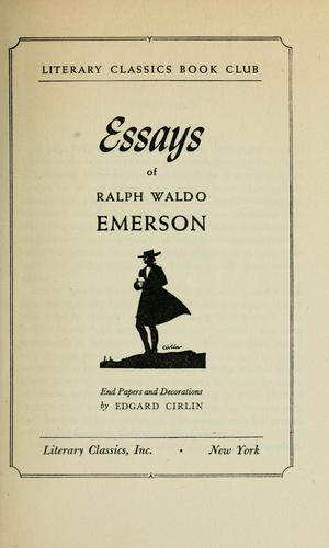 Essays, first series