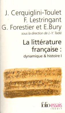 La  littérature française by Jean-Yves Tadié, Jacqueline Cerquiglini-Toulet cover