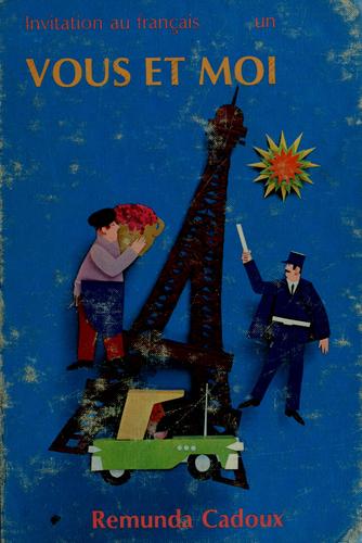Invitation au français un vous et moi by Remunda Cadoux cover