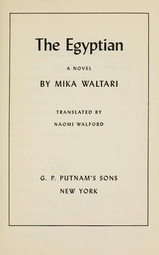 Sinuhe egyptiläinen